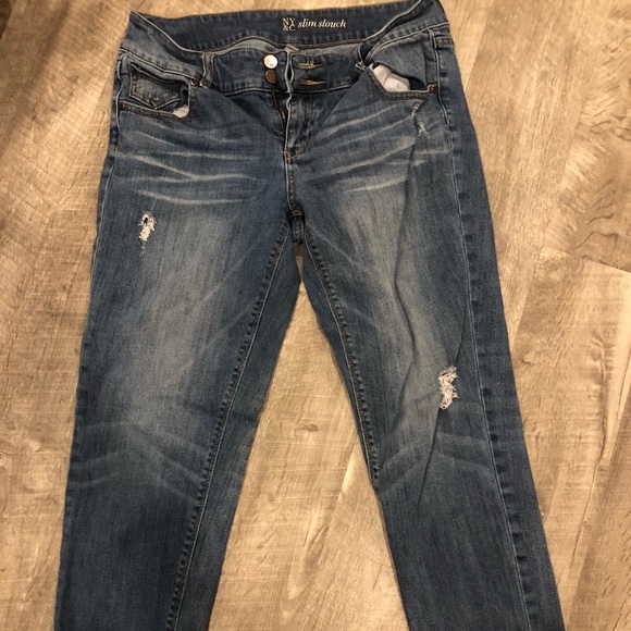 New York & Company Denim - NY&Co cropped relaxed denim